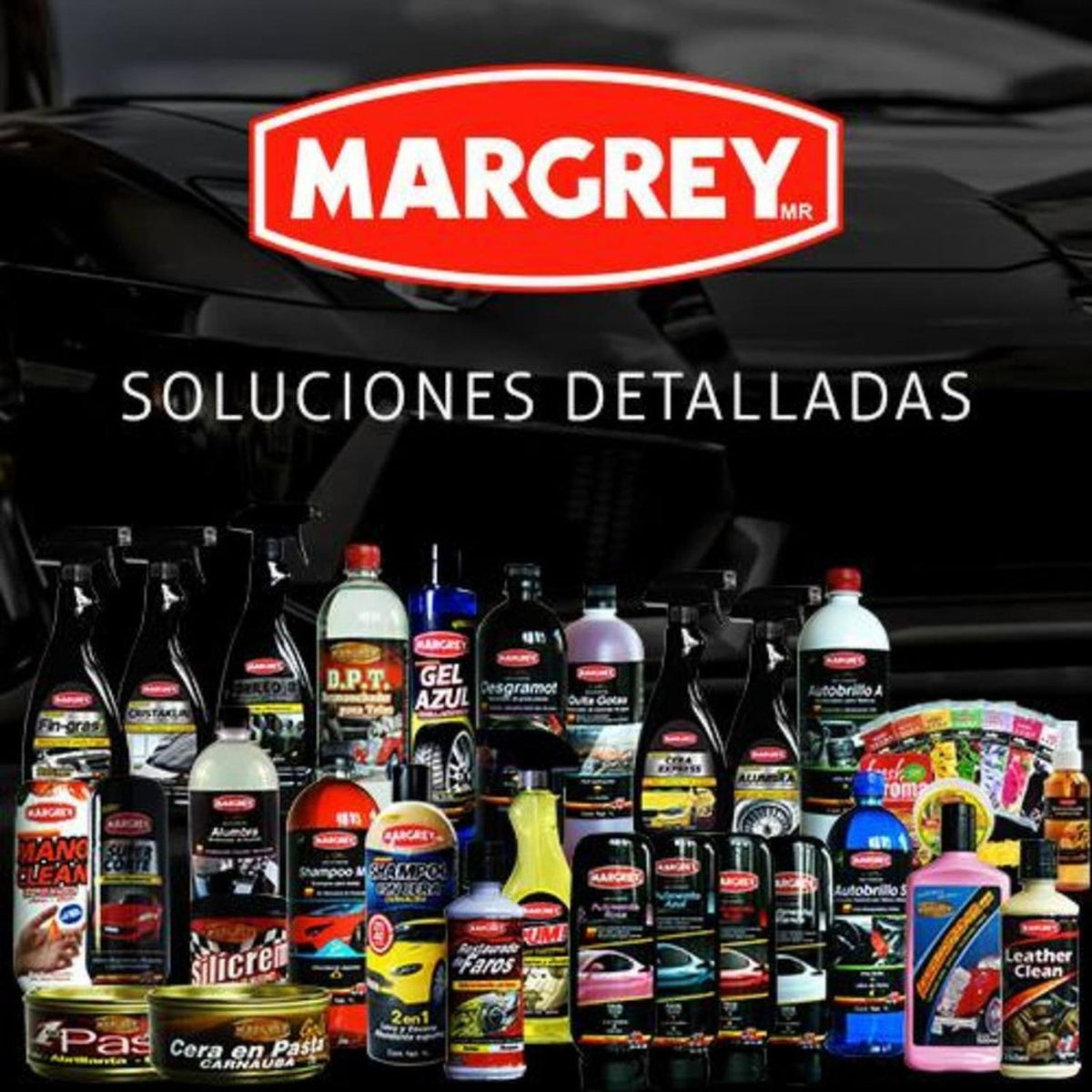 Cera Express Margrey 600 ml Con Atomizador Caja 12 Piezas - Flash Sales