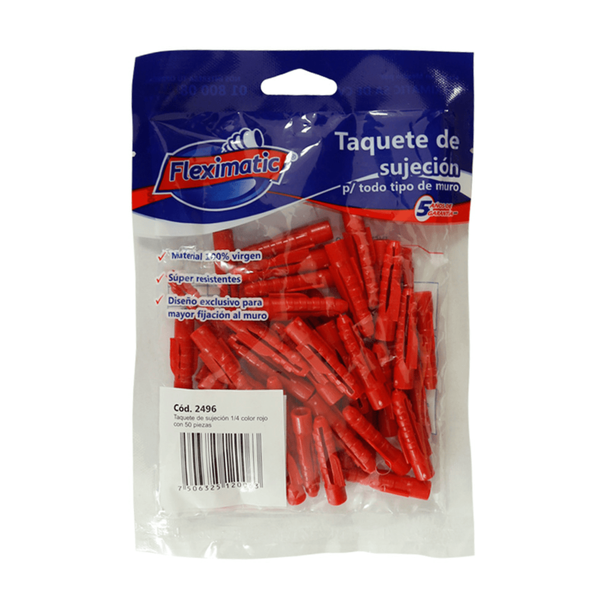 Taquetes 5/16" Gris C40 – Alta Densidad 40 Piezas - Flash Sales