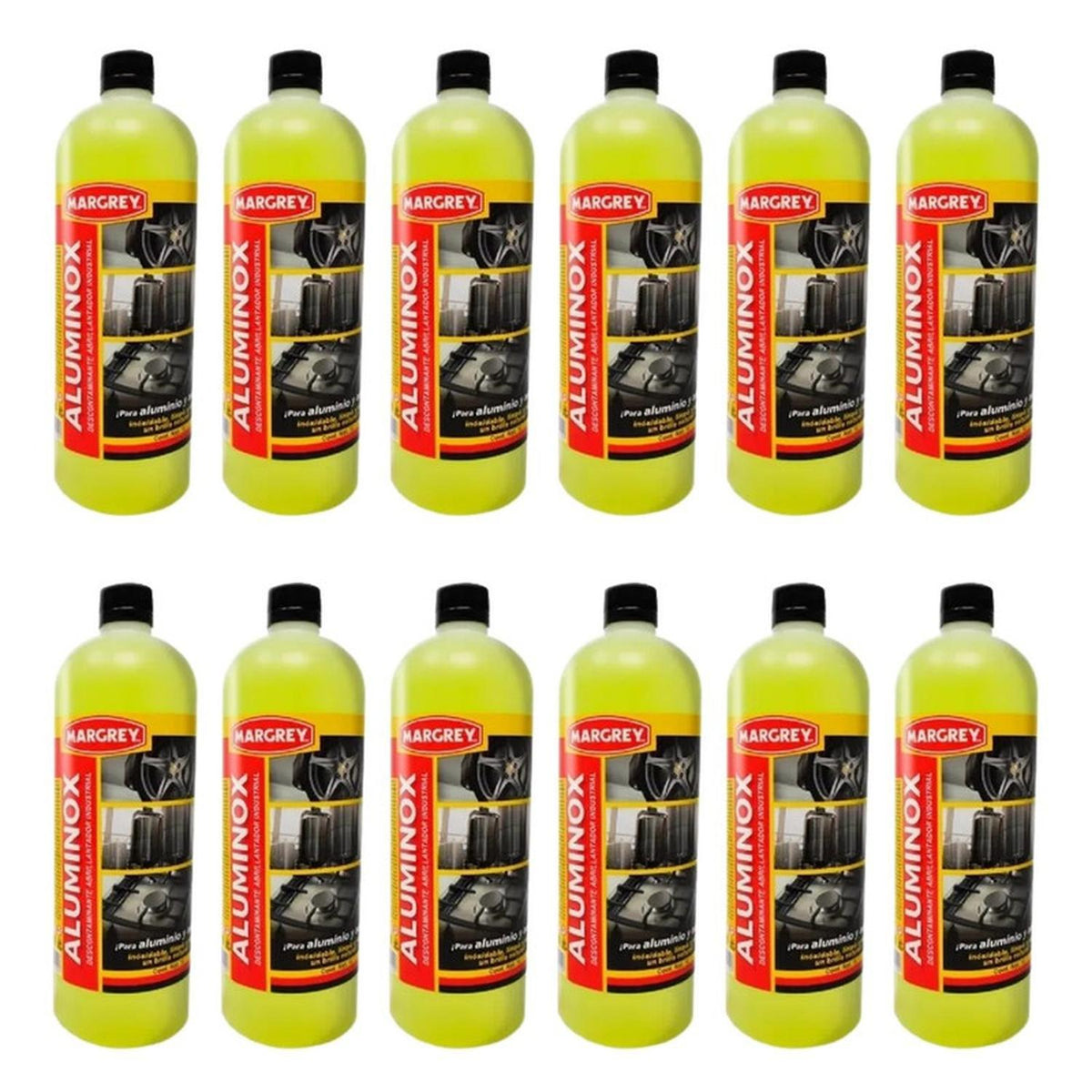 Aluminox Margrey 1 L Limpiador De Aluminio Caja 12 Piezas - Flash Sales