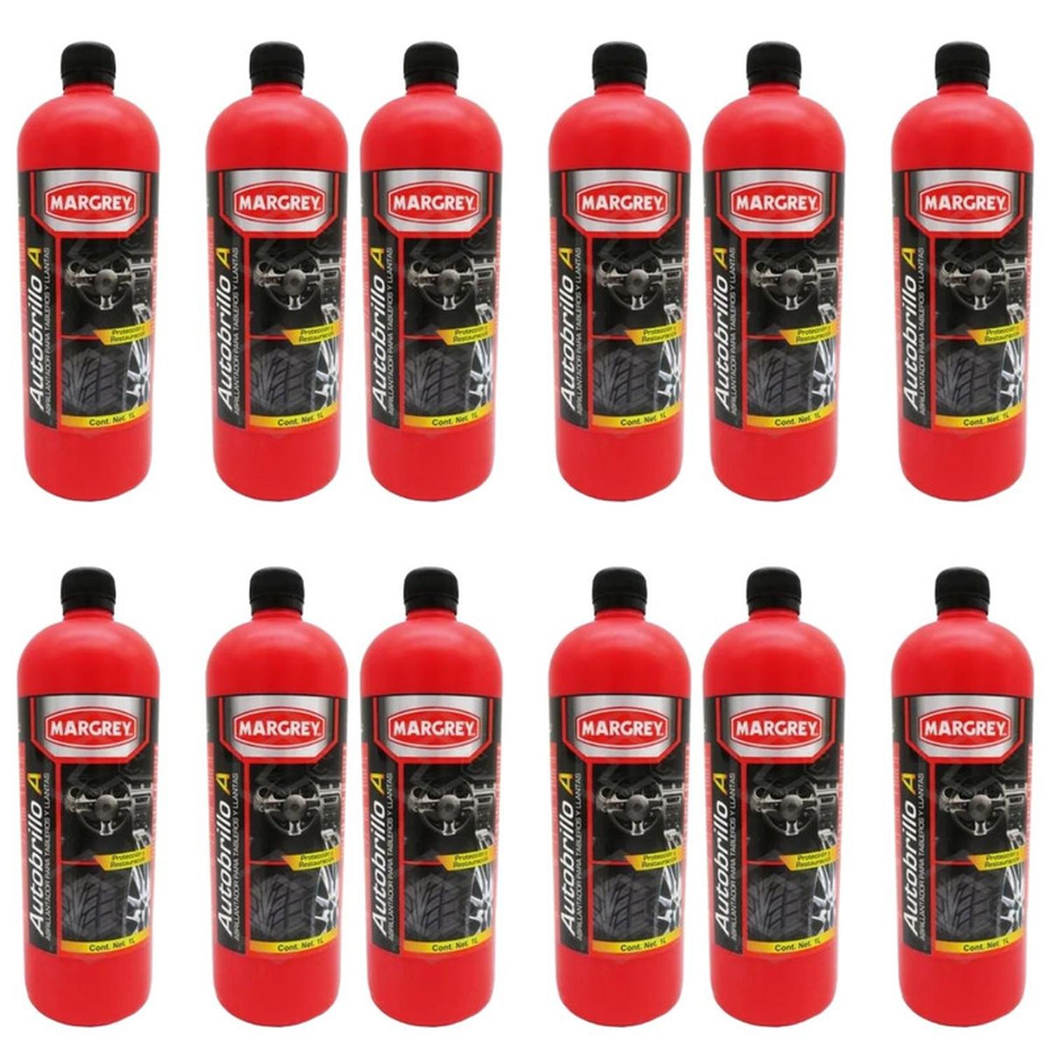 Auto Brillo A Margrey 1 L Cera Líquida Caja 12 Piezas - Flash Sales