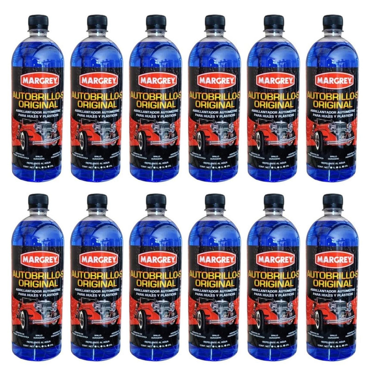 Auto Brillo S Margrey 1 L Cera Líquida Caja 12 Piezas - Flash Sales