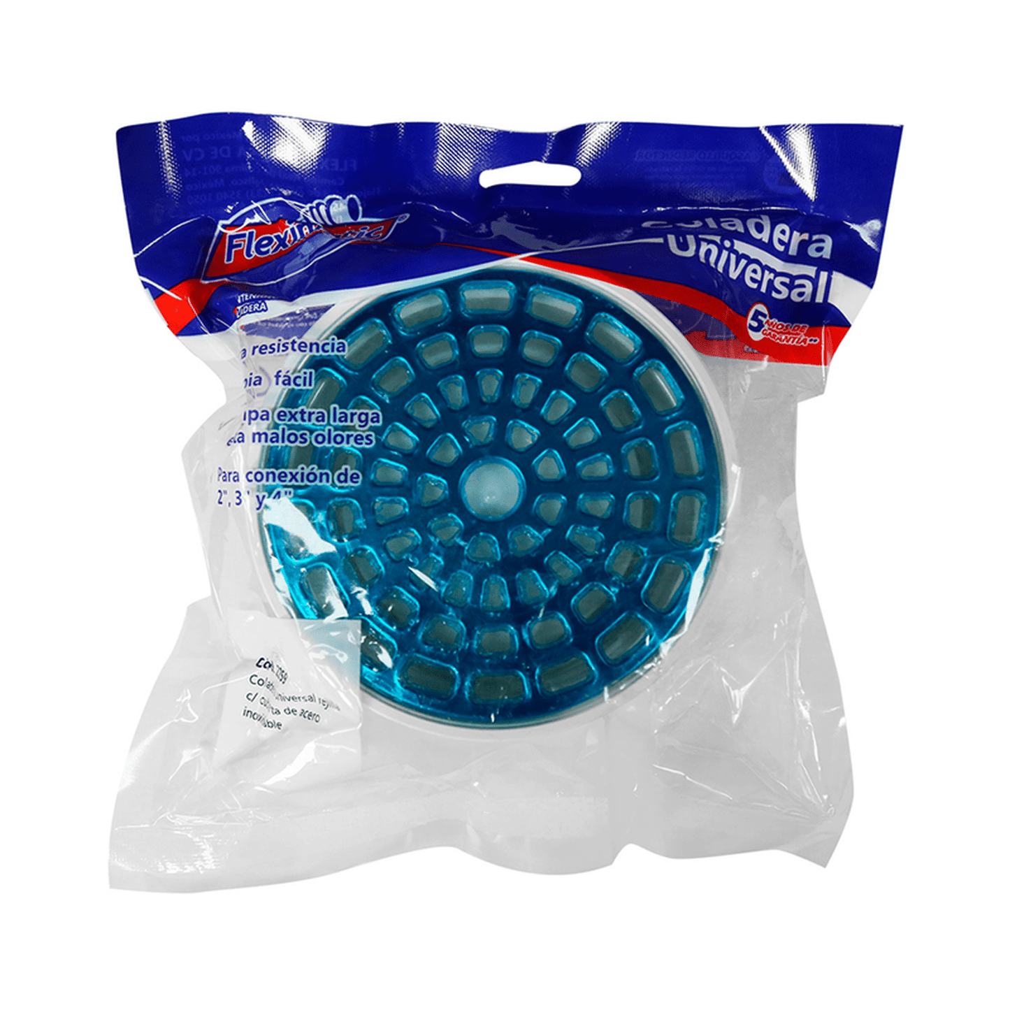 Coladera Antiolor Universal Baño/Regadera – Acero Inox - Flash Sales