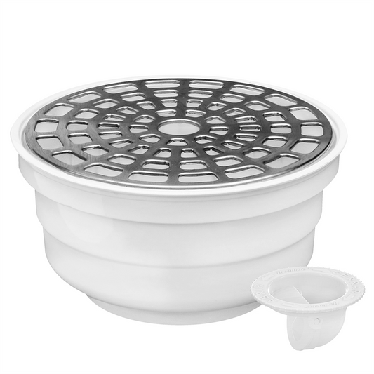 Coladera Antiolor Universal Baño/Regadera – Acero Inox - Flash Sales