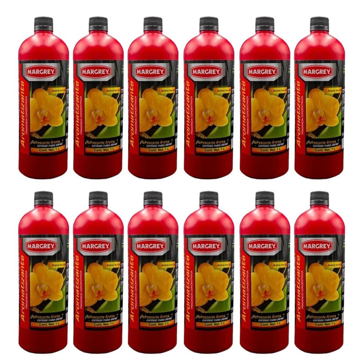 Fragancia Vainilla Margrey 1 L Aromatizante Caja 12 Piezas - Flash Sales