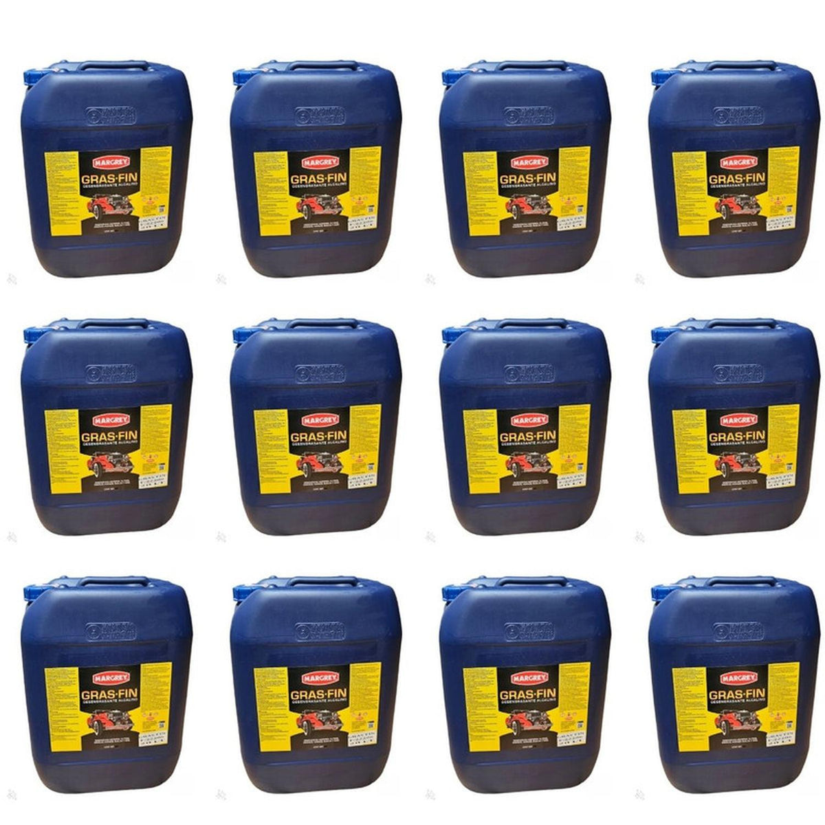 Gras-Fin Margrey Porrón 20 L Desengrasante Pesado Caja 12 Pz - Flash Sales