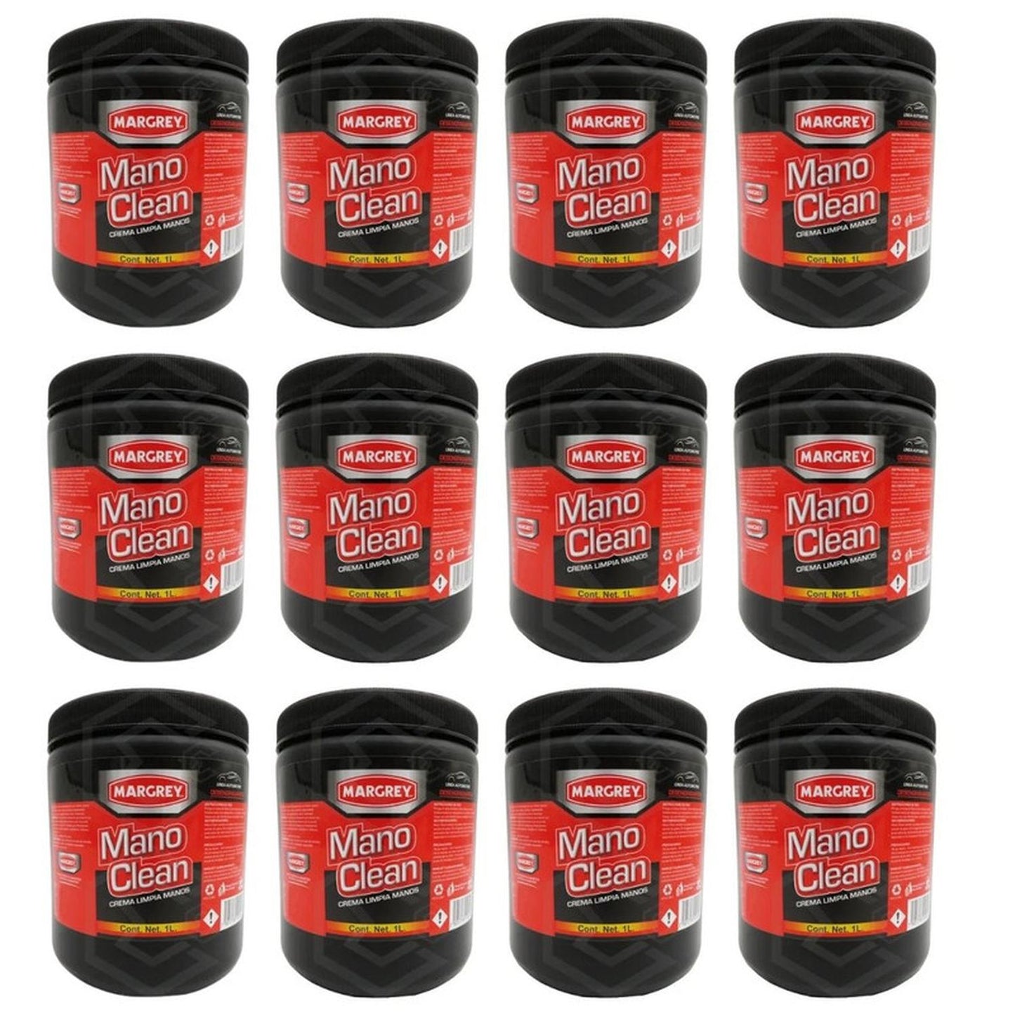 Mano Clean Margrey 1 L Limpiador Manos Caja 12 Piezas - Flash Sales