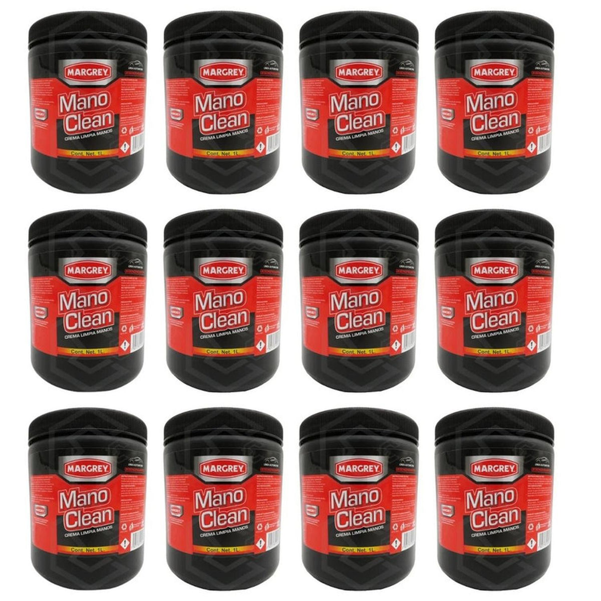 Mano Clean Margrey 1 L Limpiador Manos Caja 12 Piezas - Flash Sales