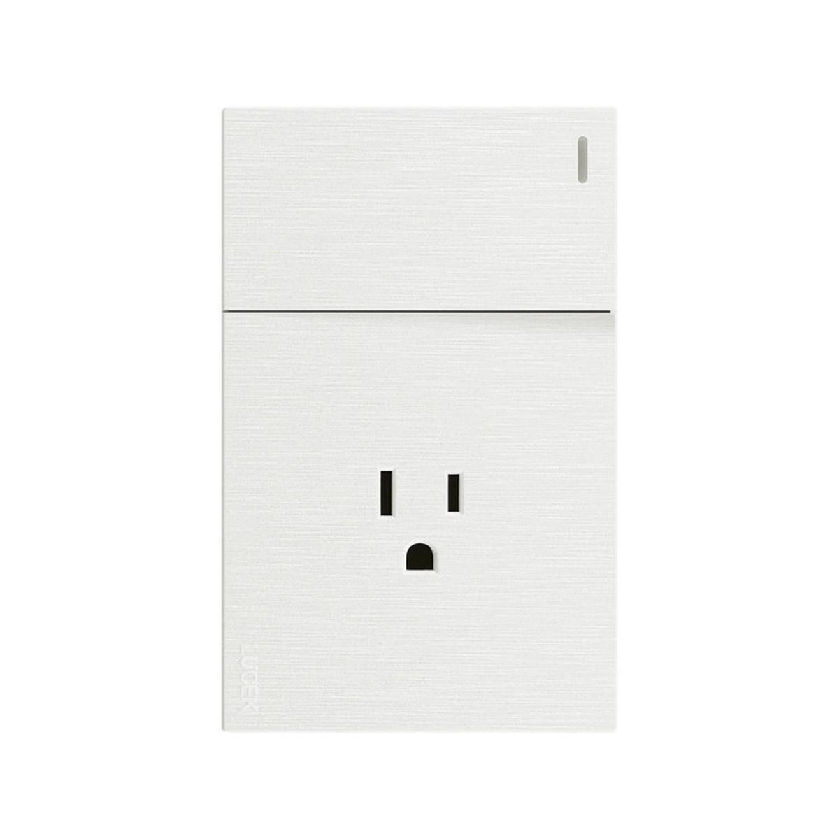 Placa Con 1 Apagador Y 1 Contacto Lucek Flat Pack 6 - Flash Sales