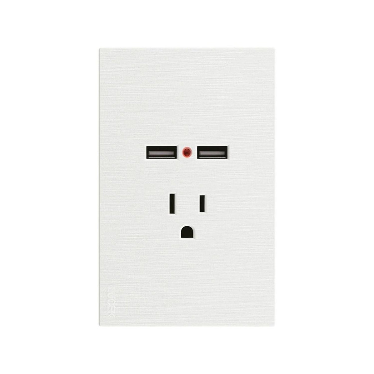 Placa Con 1 Contacto Y 2 Entradas USB Lucek FlatPack 12 - Flash Sales