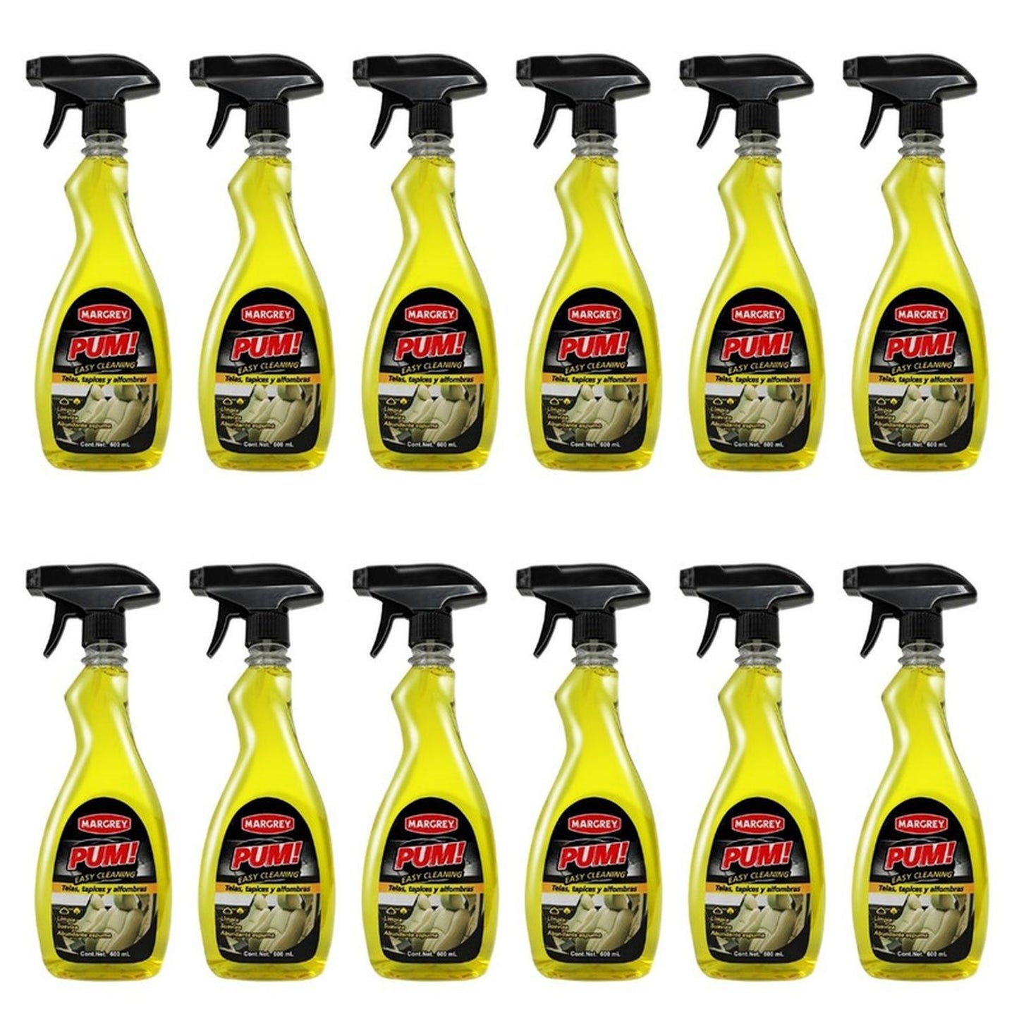Shampoo Pum Tapicerías Margrey 600 ml Caja 12 Piezas - Flash Sales